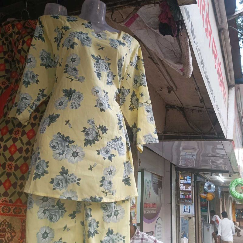 Floral Kurta Set
