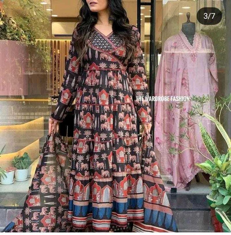Frock Suit With Dupatta