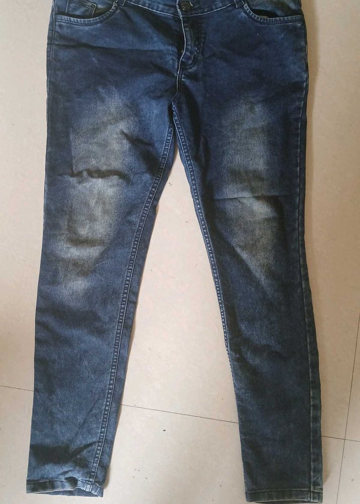 Blue Skinny Fit Denim