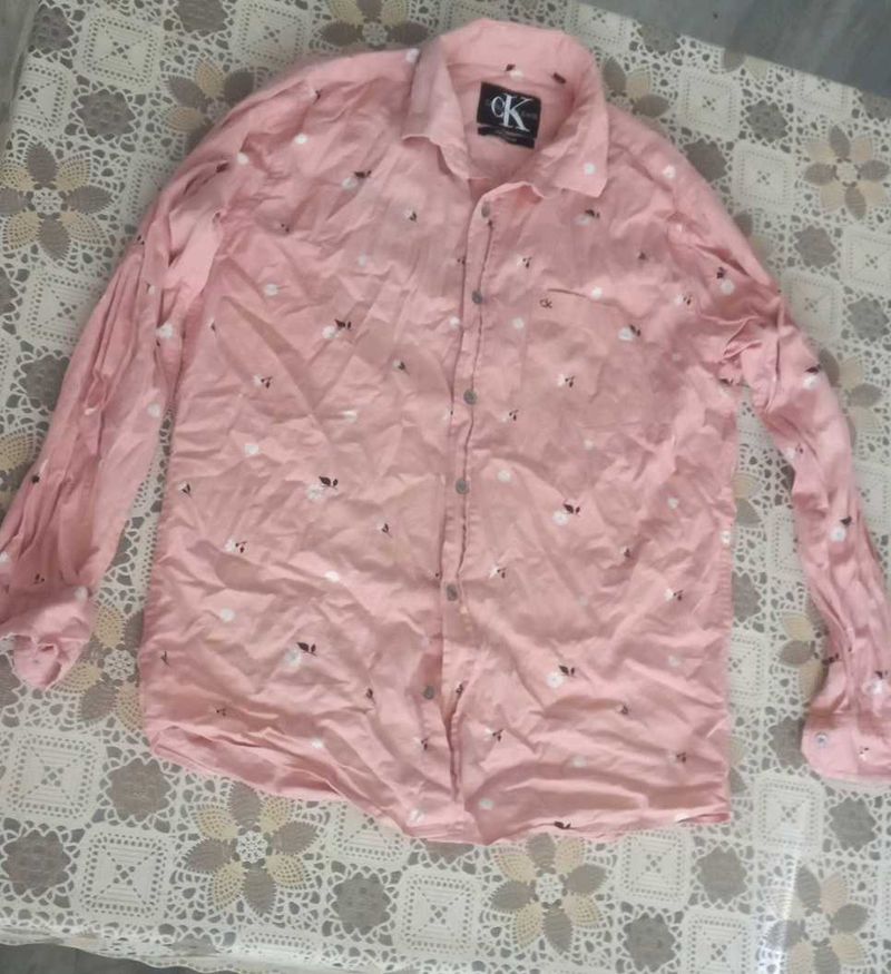 CK Pink Shirt