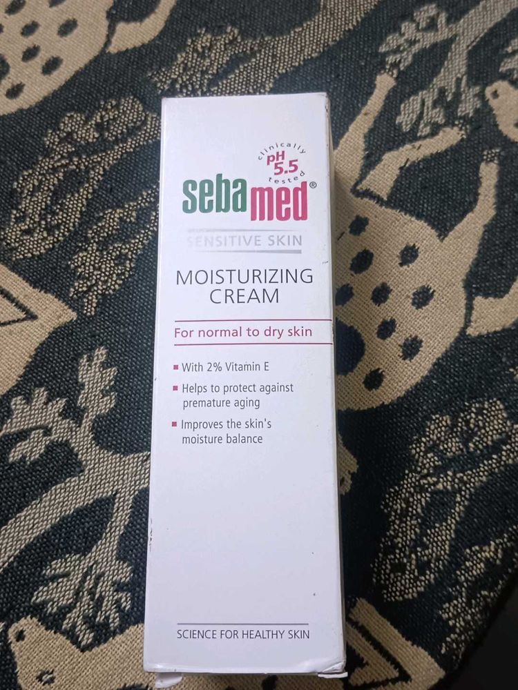 New Sealed Sebamed Moisturizing Cream 50 ML