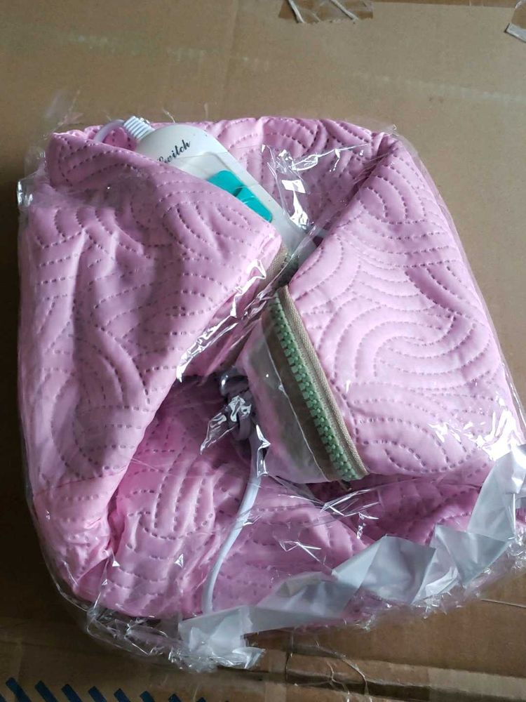 Pink Hair Spa Cap