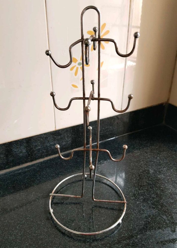 Mug Rack Stand Used Needs Good Wash
