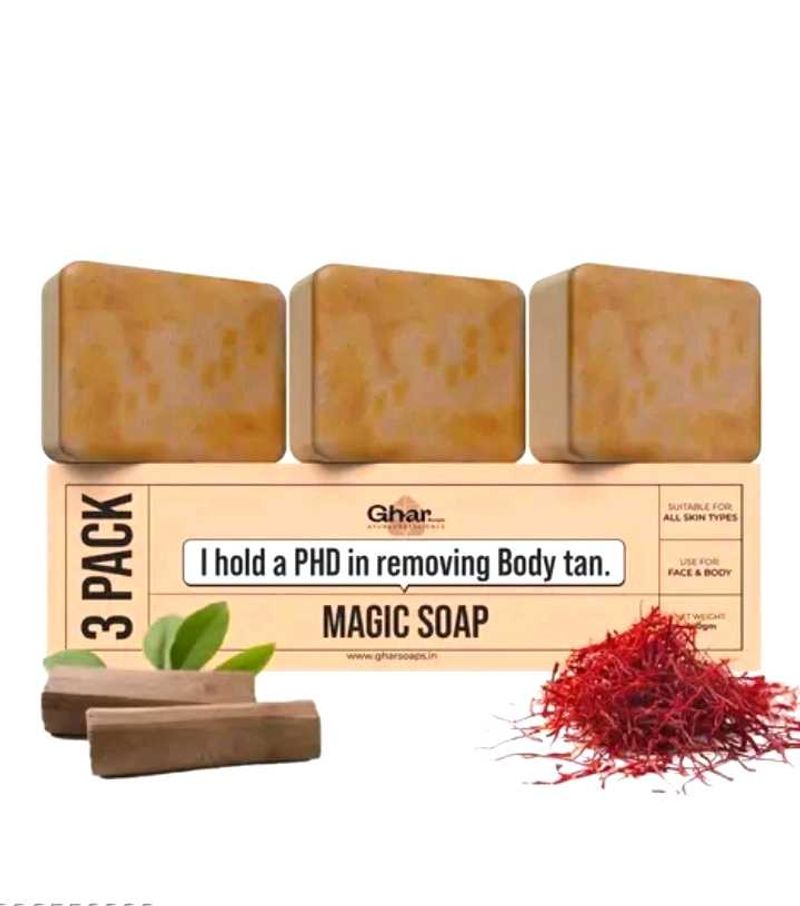 Ghar Magic Soap 3-Pack