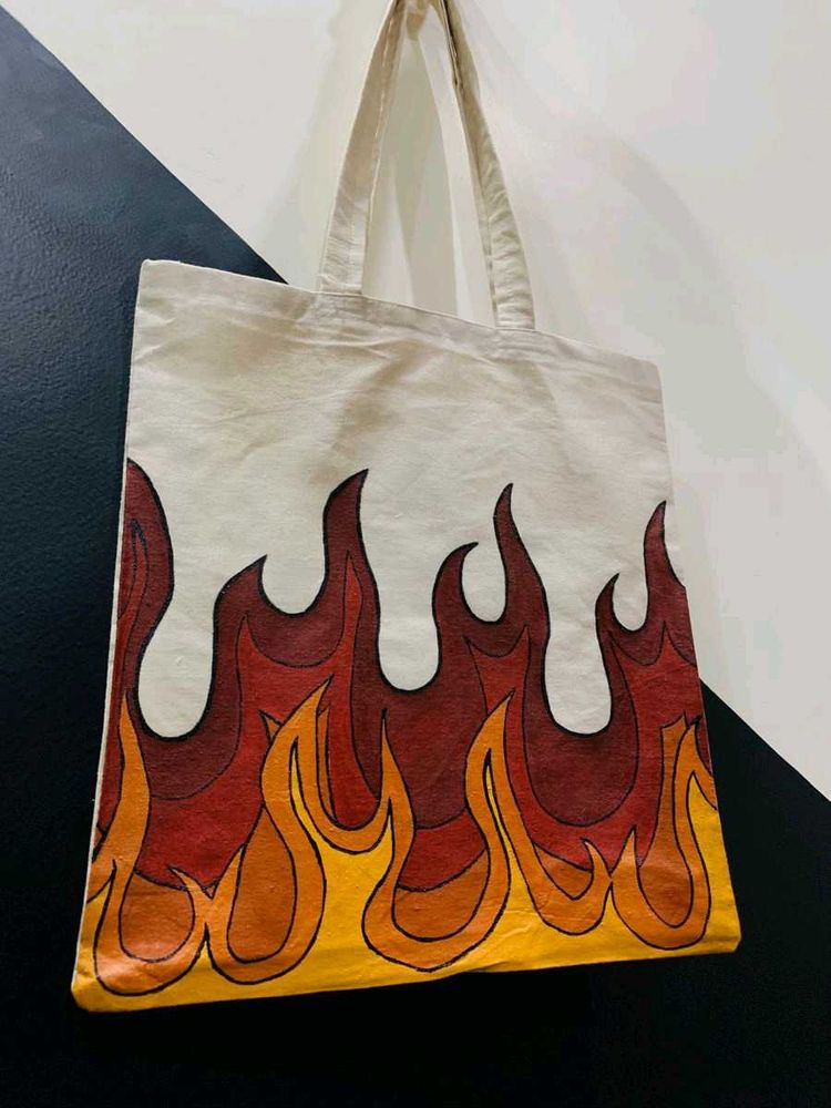 Flame Tote Bag