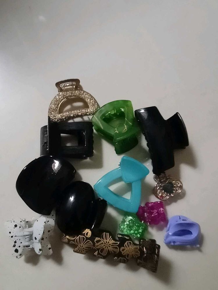 13 Hair Claw Clips - Bundle of Joy!