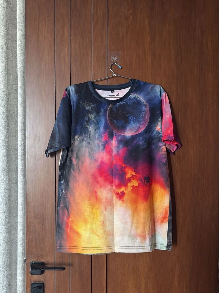 Space Digital Print Tshirt