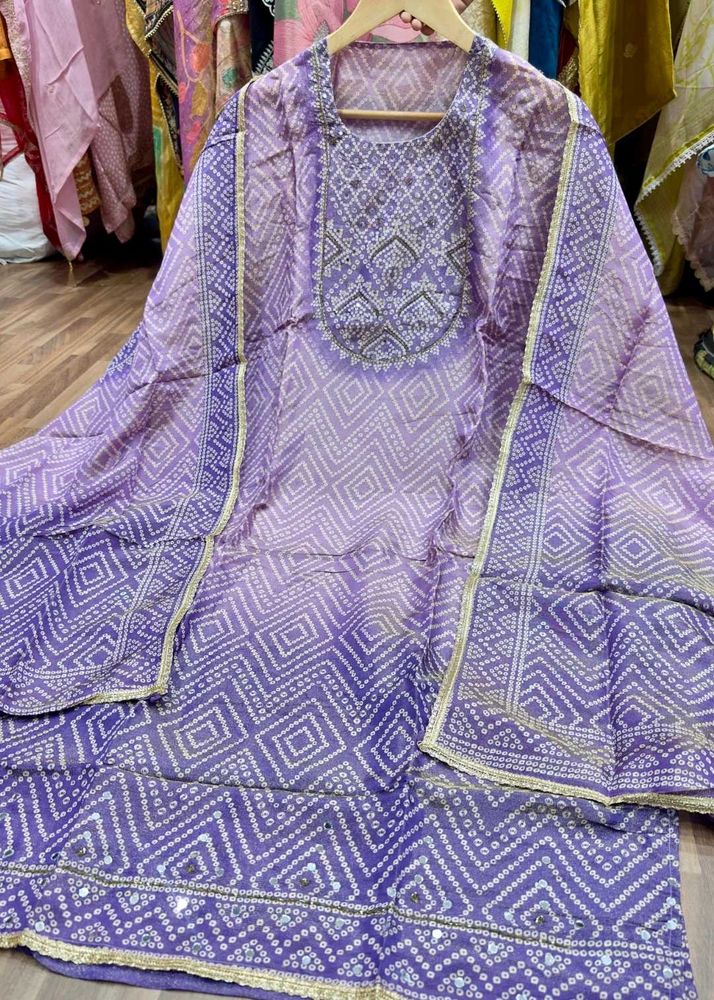 Natural Crepe Suit