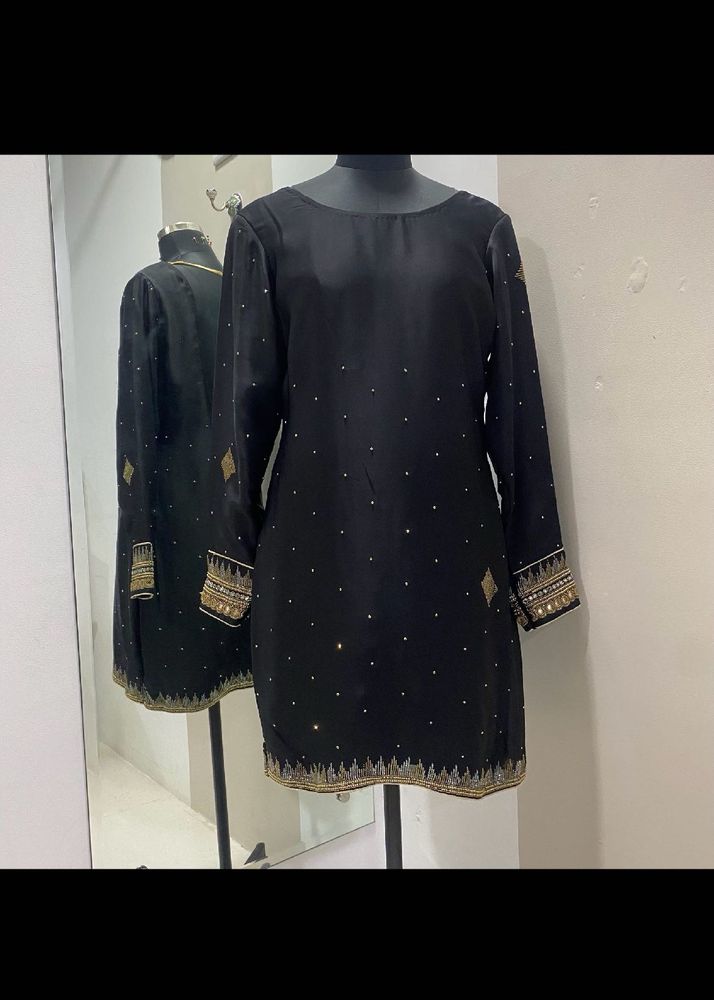 Elegant Black Kurta