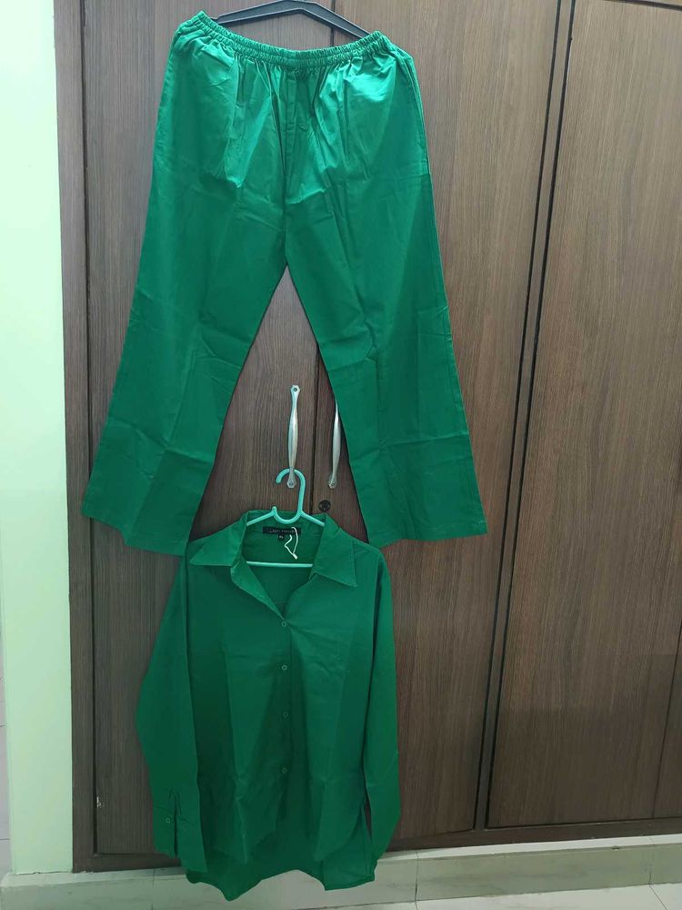 Zara Green Co-ord Set
