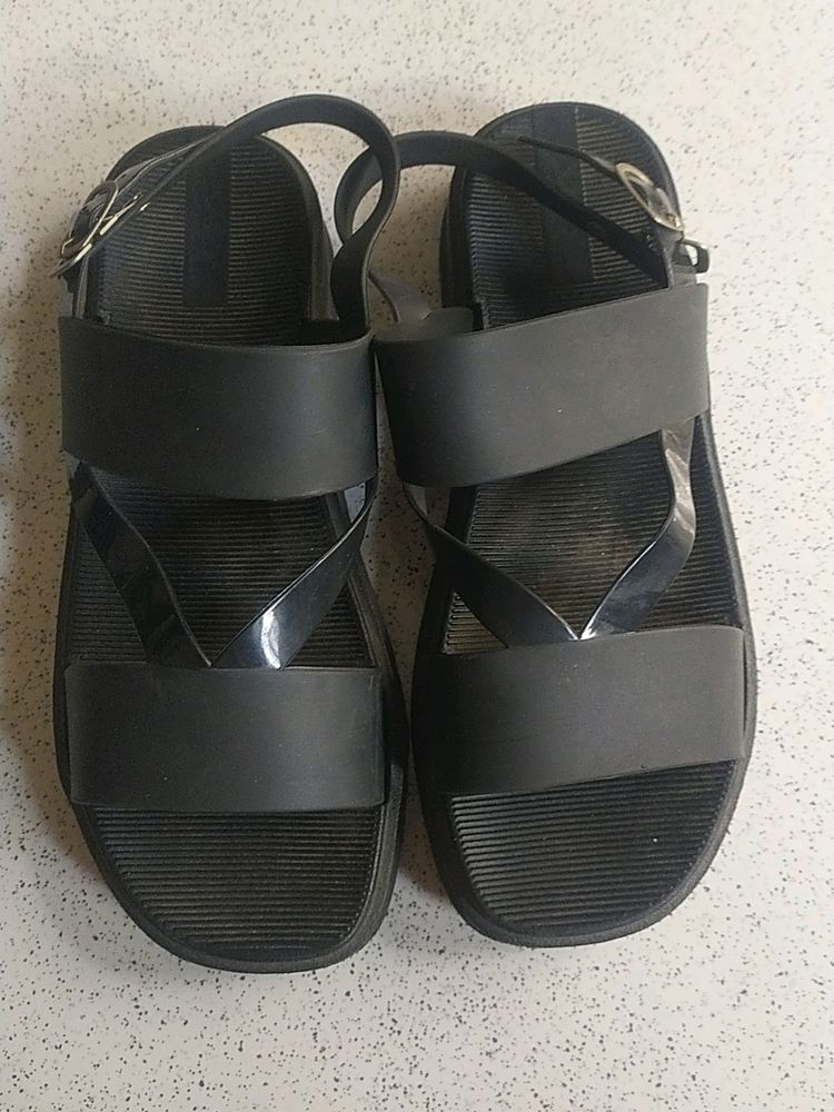 Black Sandals