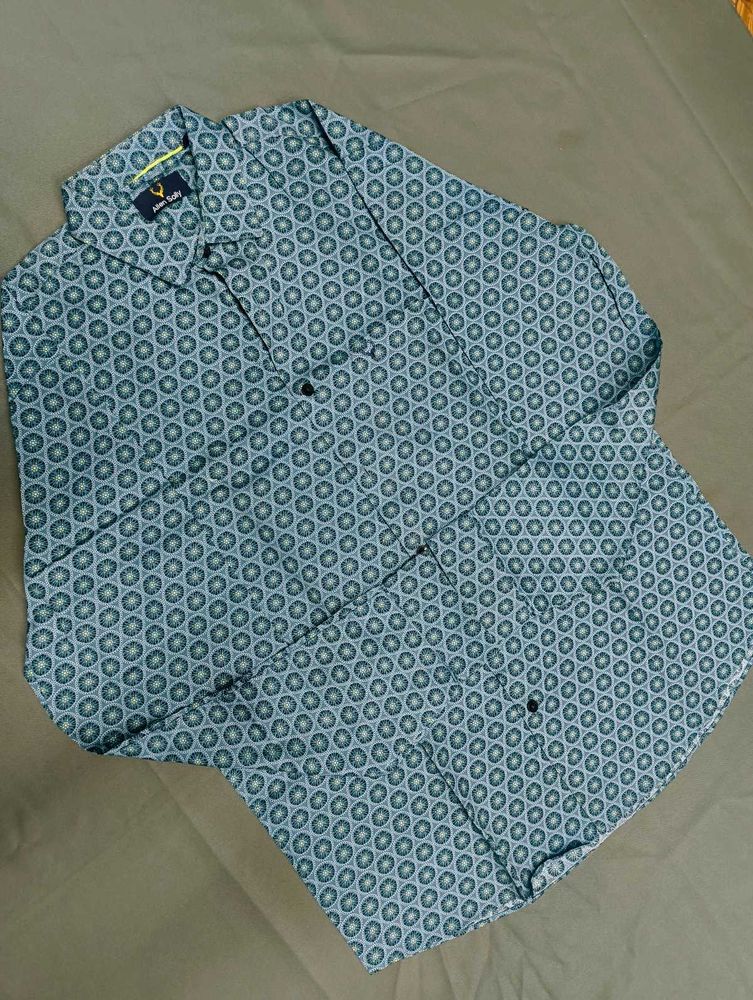 Allen Solly Patterned Casual Shirt