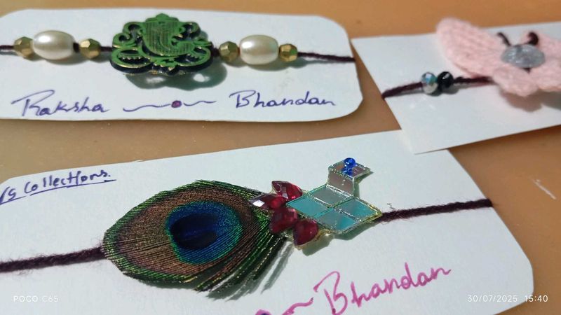 NEW💫Handmade Rakhi Set🥰