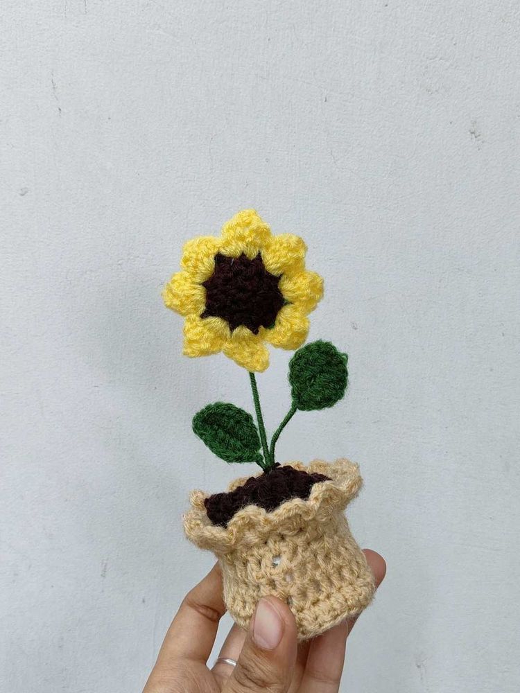 CROCHET SUNFLOWER