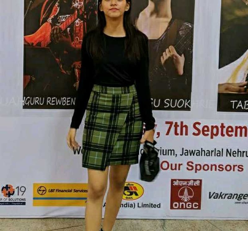 Shein Plaid Skirt