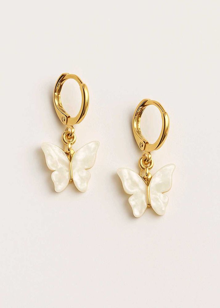 Butterfly Drop Earrings