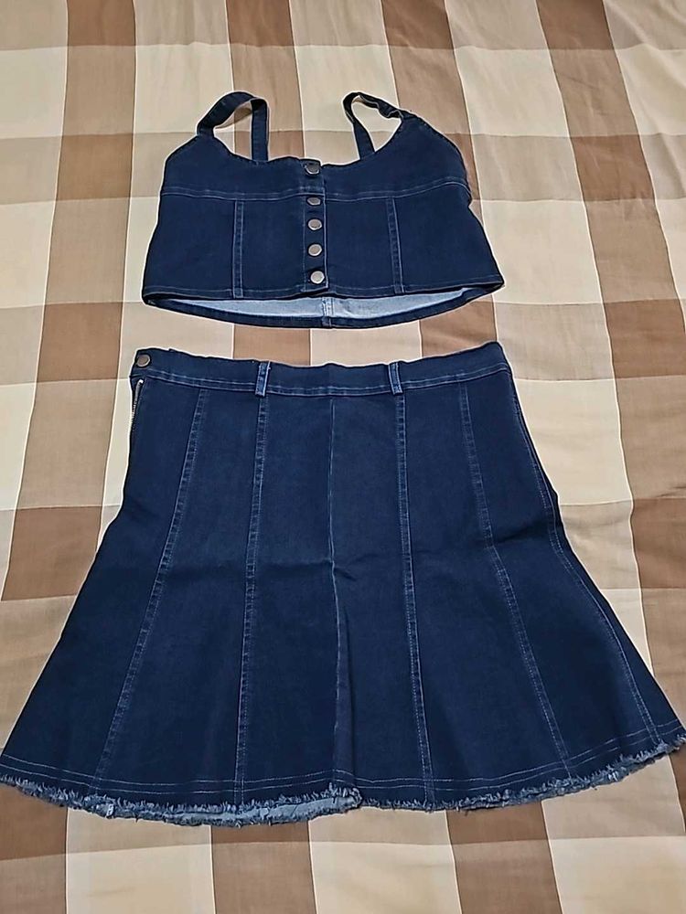 Stylish Denim Co-ords