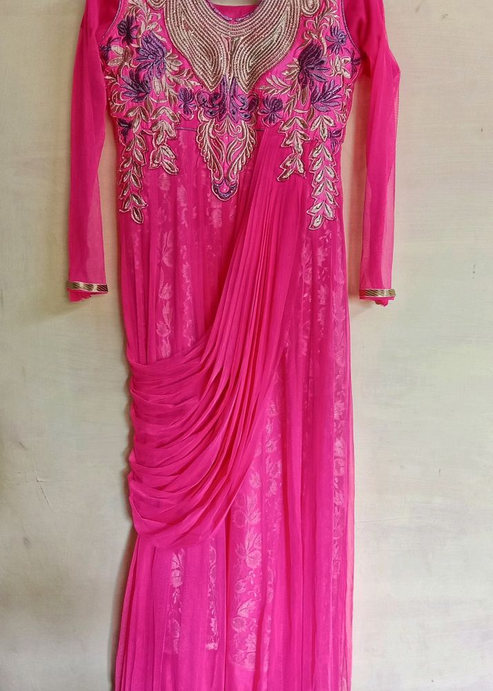 LONG FLARE GOWN FOR WOMEN