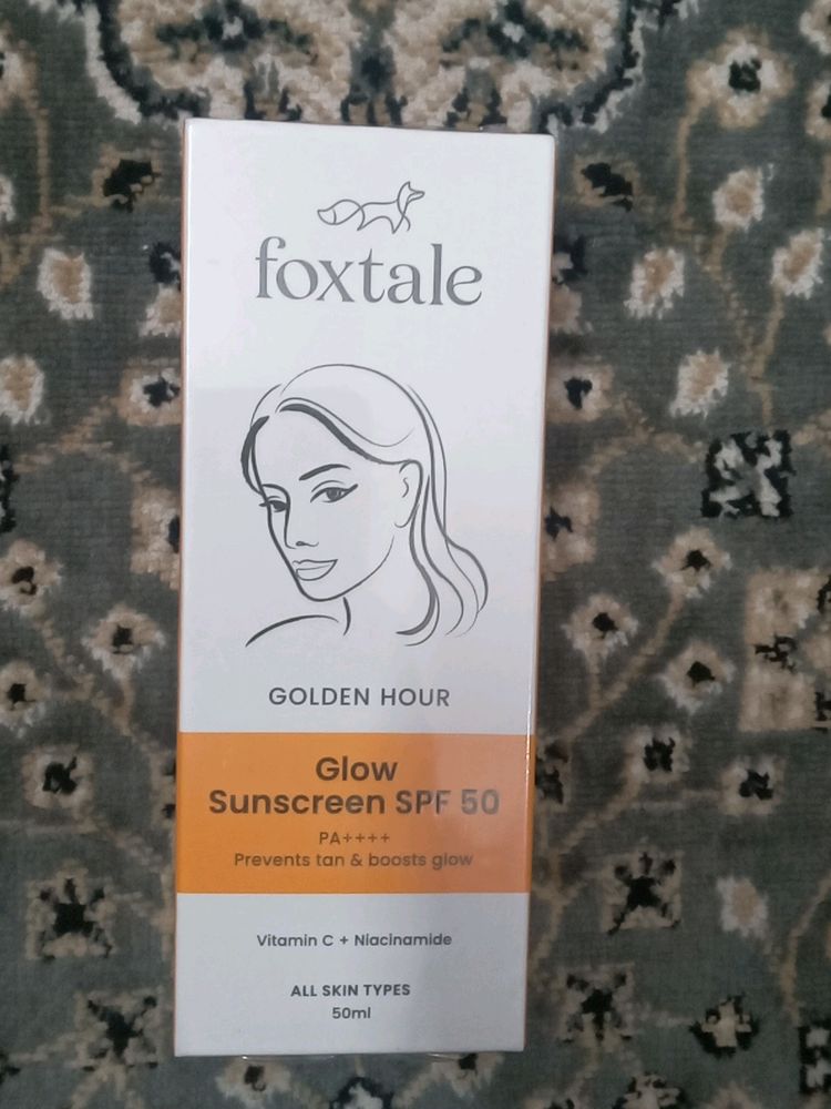 Foxtale Glow Sunscreen