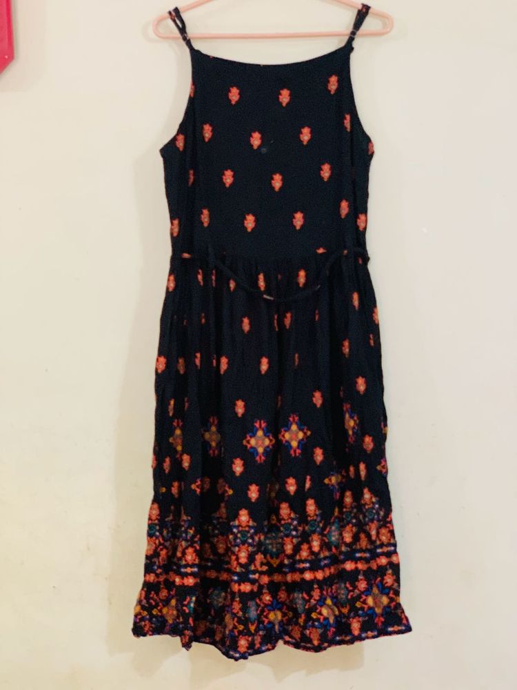 Boho Print Dress