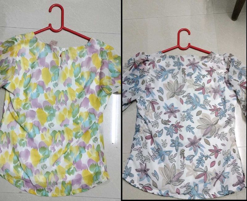 Floral Print Blouses🌸💐
