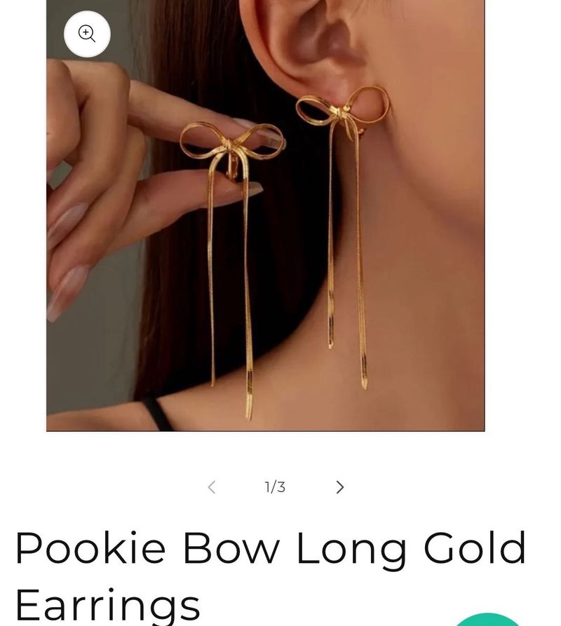 new pookie earrings