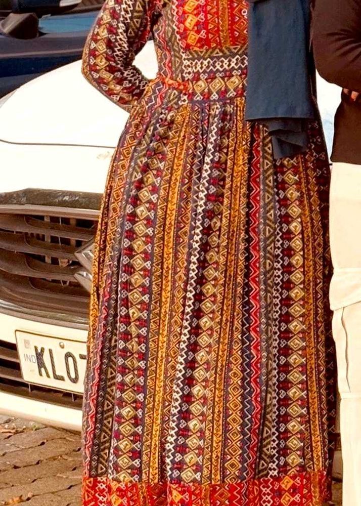 Boho Print Maxi Dress
