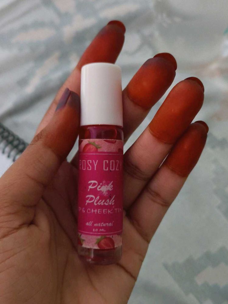 Rosy Cozy Pink Plush Lip &amp; Cheek Tint