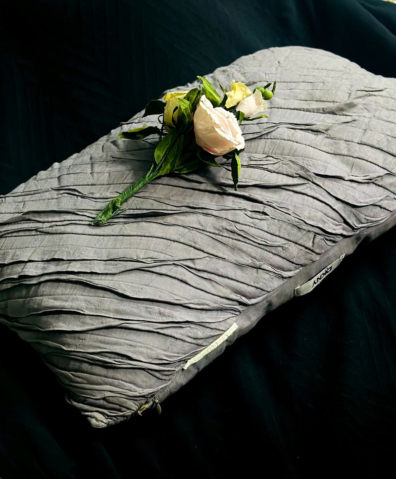 Soft Cotton Pillow Stitched Pattern