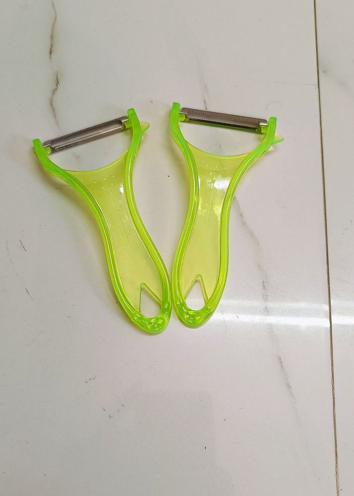 2 Pcs-Stainless Steel Blade Peeler Universal Peeler for Professional and Household Kitchen Peeler