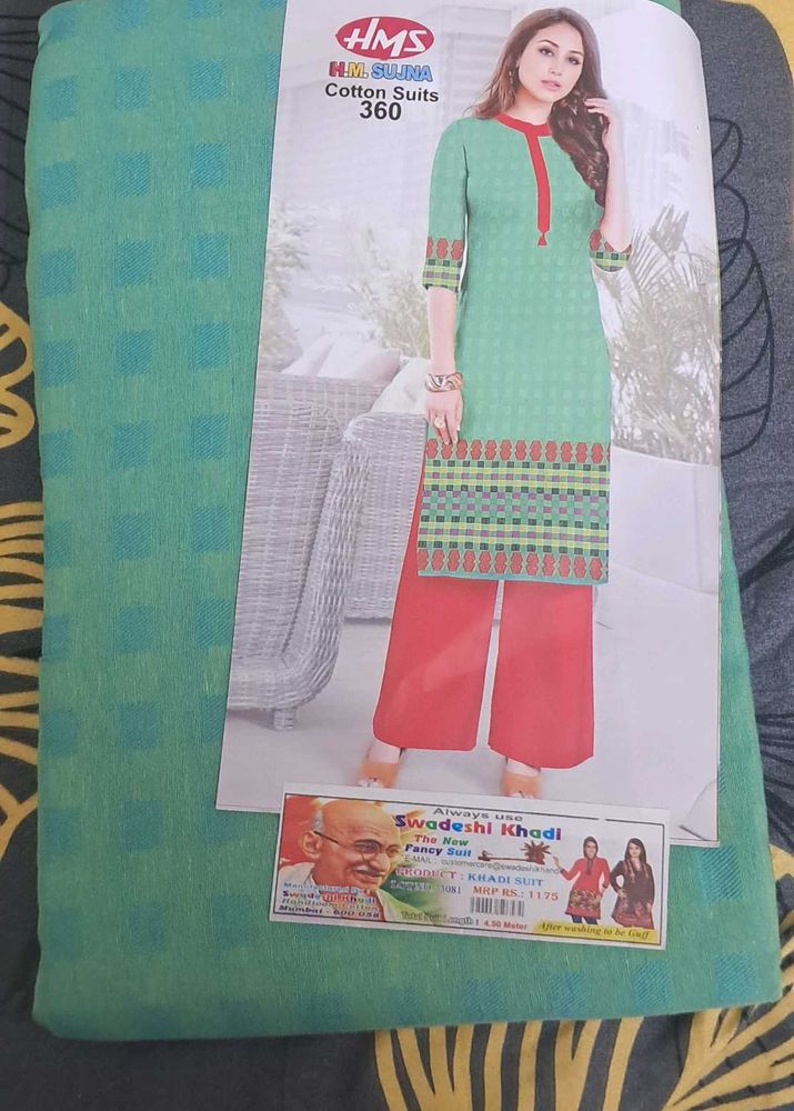 Cotton Suit (Kurta and Salwar) Material