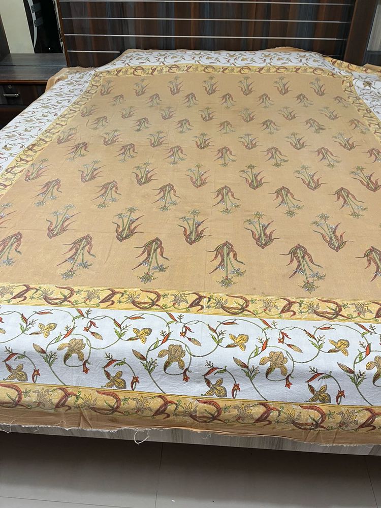 Floral Print double bed  Bedsheet