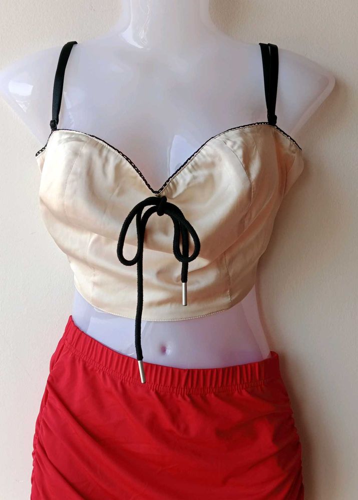 Ivory Corset Top