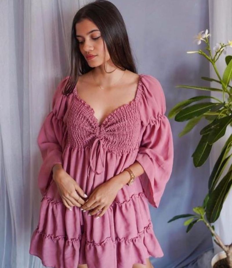 🧨Trendy Ruffle Dress