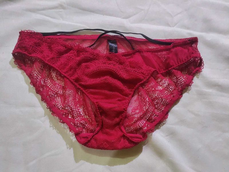 Red Lace Panties