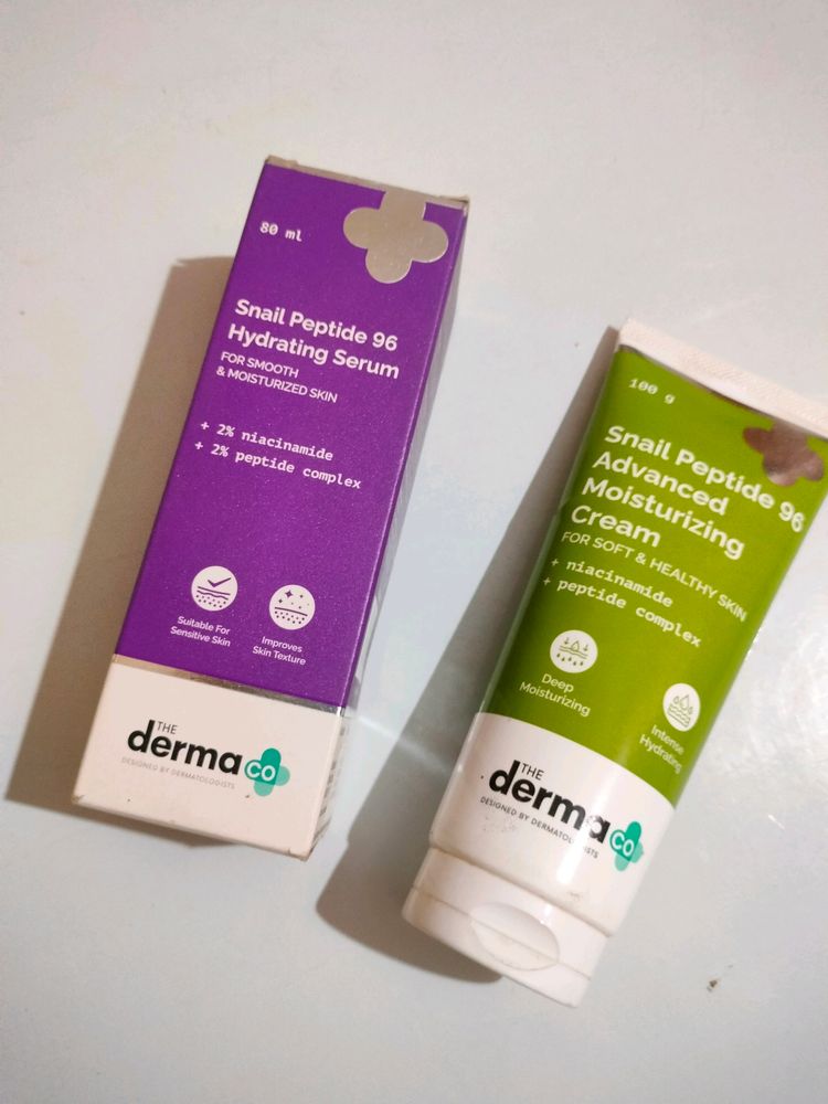 Snail Peptide 96 Serum &amp; Cream Combo