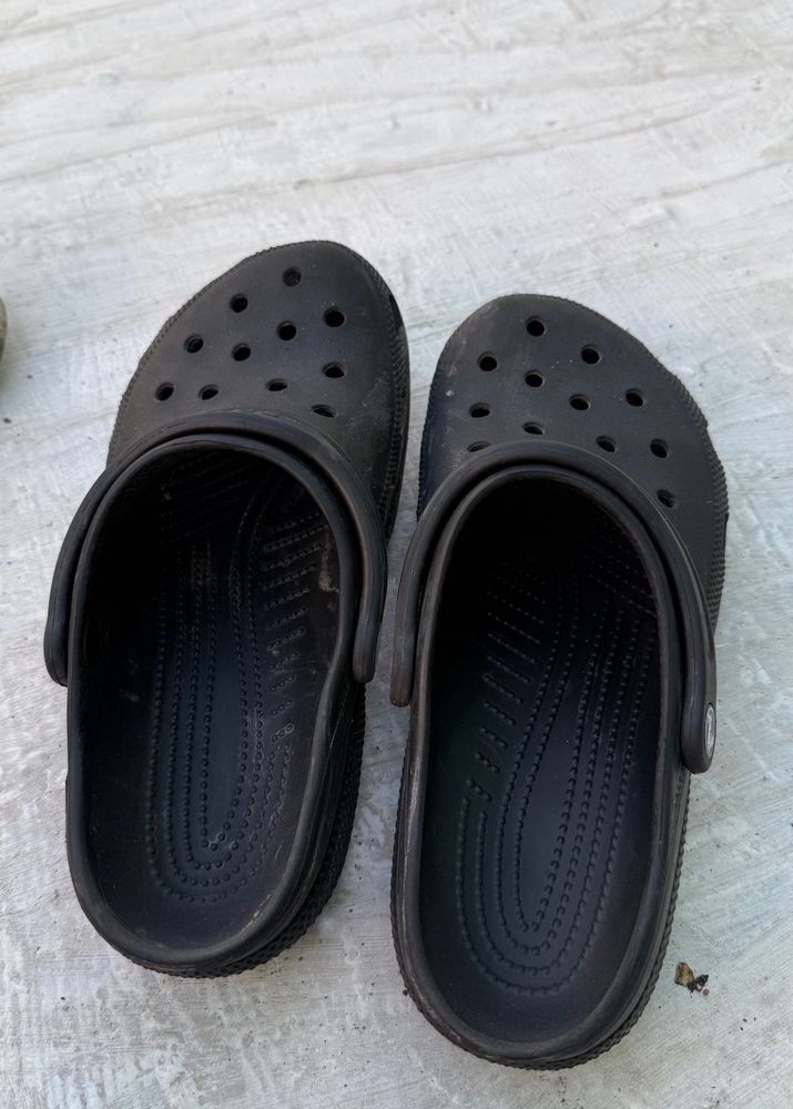CROCS BLACK CLOG MEN