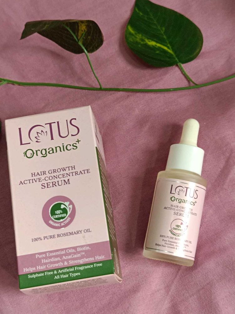 Lotus Organics Hair Growth Serum