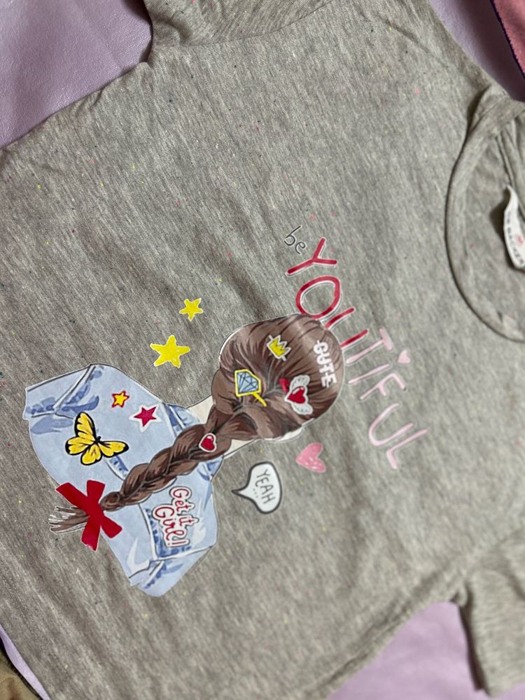 Girl&#39;s Graphic Print Tee