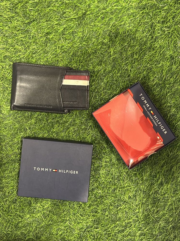 Tommy Hilfiger Black Wallet For Men