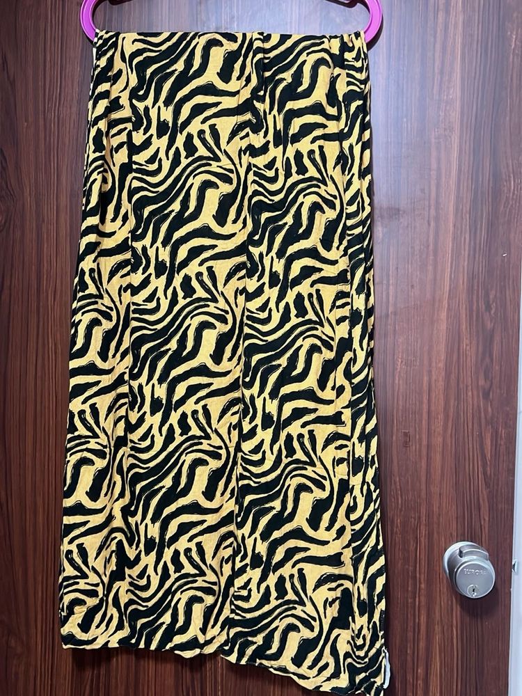 Zebra Print Scarf