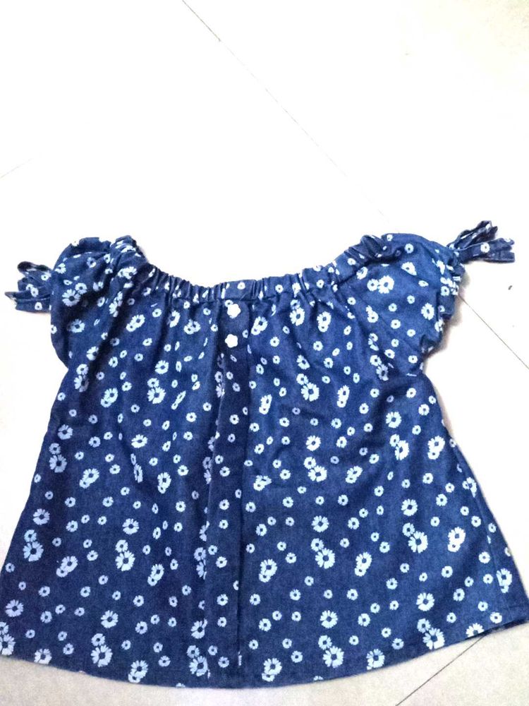 Broad Neck Top 5-6yr Girls