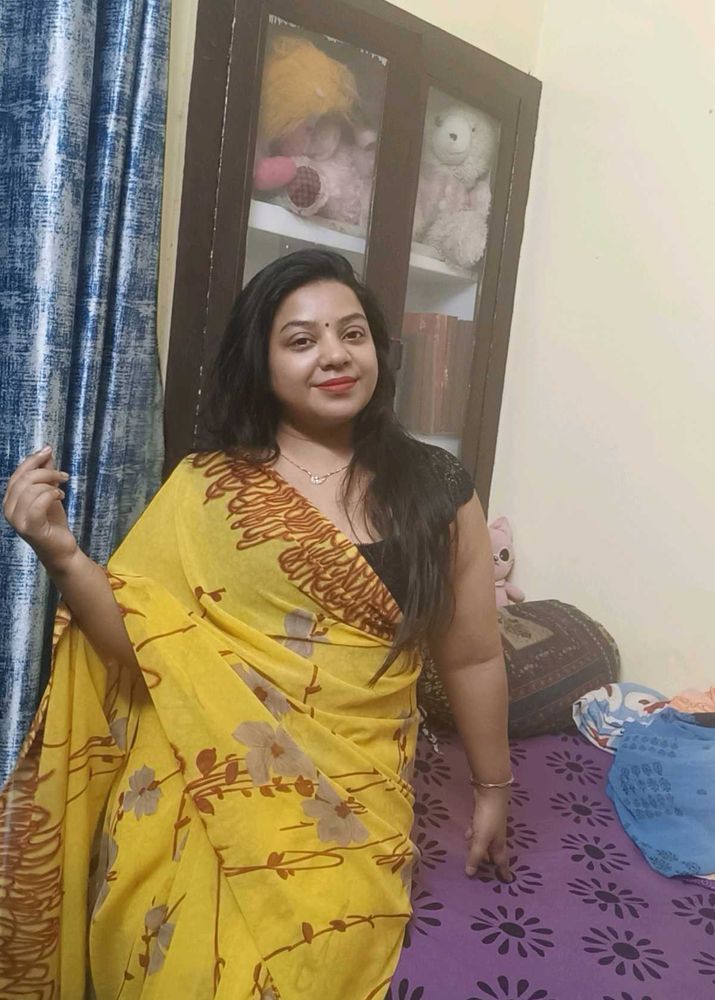 Yellow Beautiful Saree