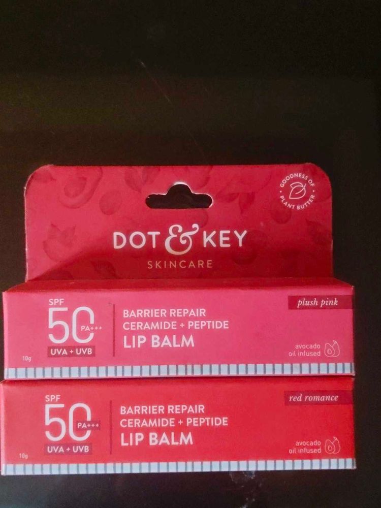 Red Romance &amp; Plum Plush Lip Balm