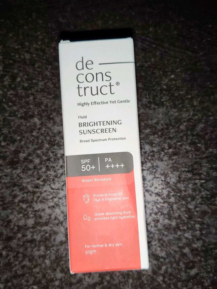 deconstruct sunscreen