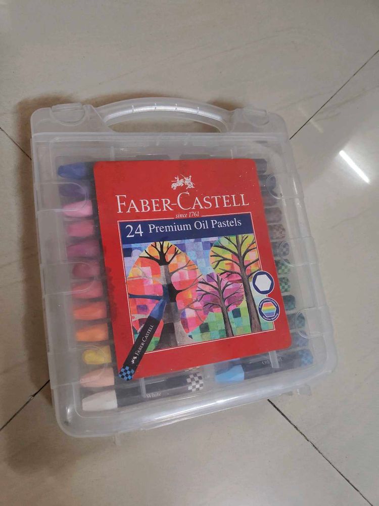 Faber Castell 24 Premium Oil Pastels