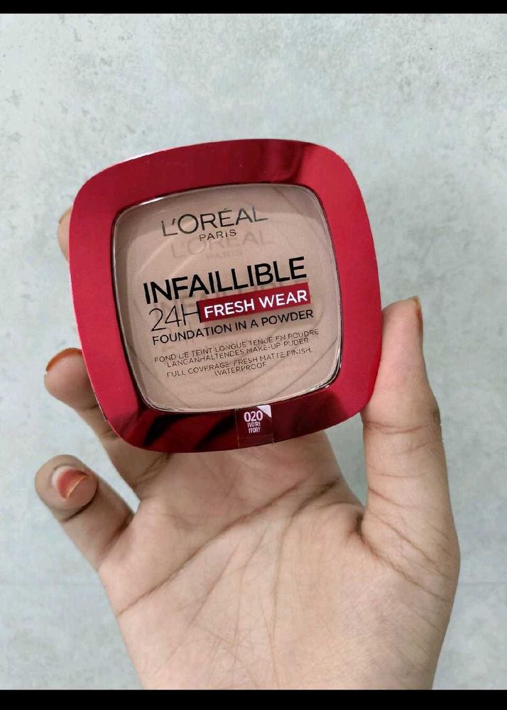 Loreal Paris Fresh Wear Foundation Compact-020