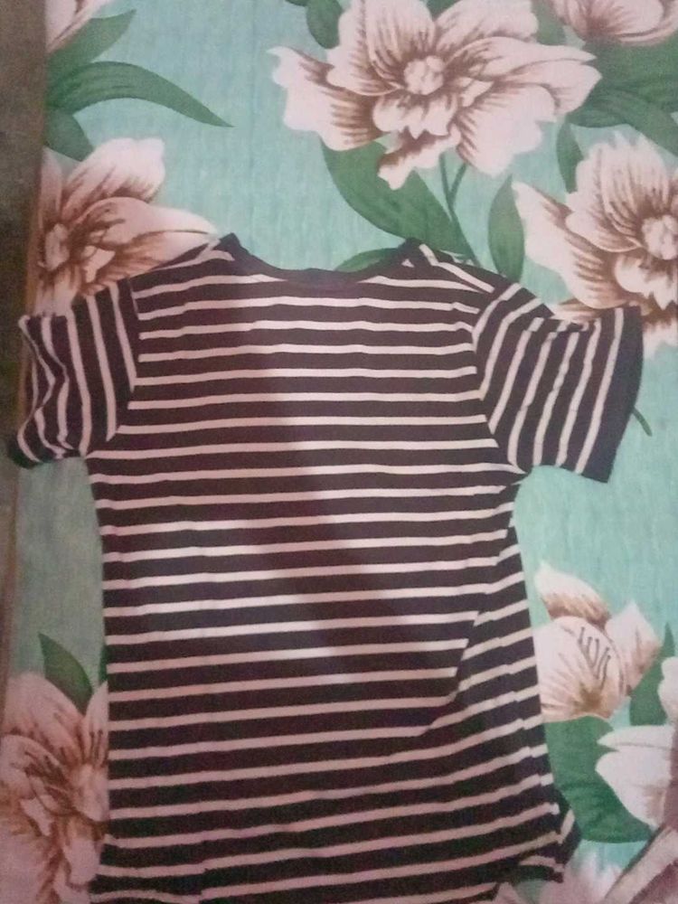 Striped Long Sleeve Top