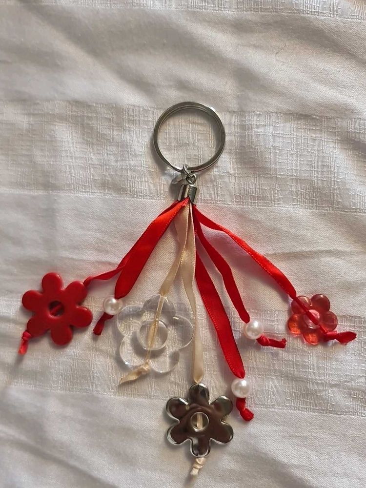 Floral Keychain