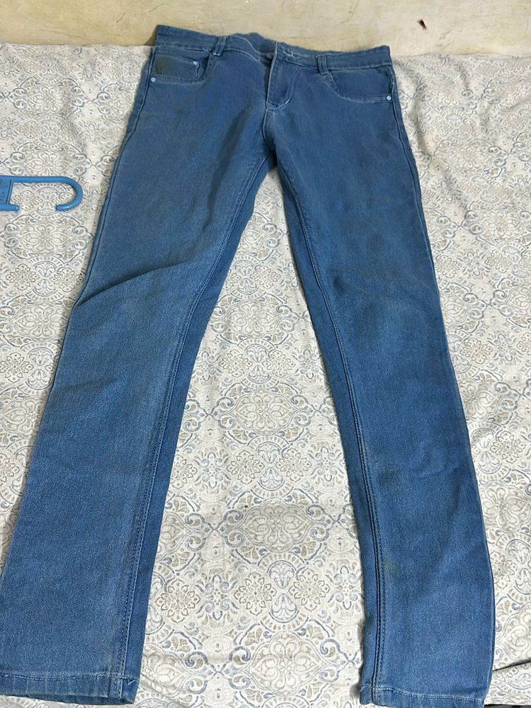 Light Wash Denim Jeans